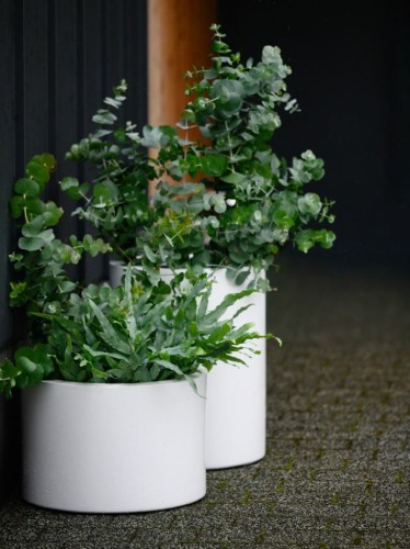  Donica z włókna szklanego 45cm-30h , Fiberglass, 95.046.45, kolor biały