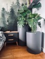  Donica z włókna szklanego 40cm-70h , Fiberglass, 95.054.70, kolor grafitowy - 4