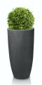 Donica z włókna ceramicznego , Ecolite, 88.006.78, kolor antracytowy - 2