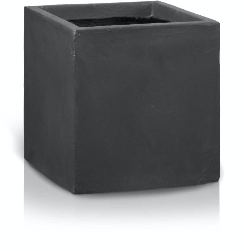  Donica z włókna ceramicznego , Ecolite, 88.008.25, kolor antracytowy
