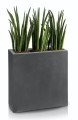  Donica z włókna ceramicznego , Ecolite, 88.039.92, kolor antracytowy - 2