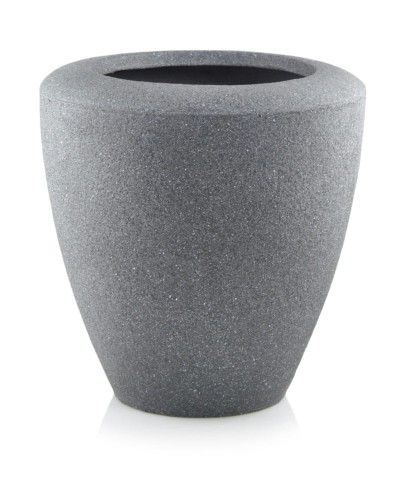  Donica z włókna ceramicznego , Ecolite, 88.024.50, kolor antracytowy