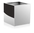  Donica ze stali nierdzewnej , Donice stalowe, 74.103.31, kolor srebrny (lustrzany) - 1
