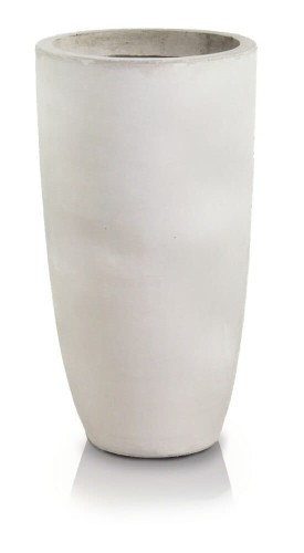  Donica z włókna ceramicznego , Ecolite, 88.059. 62, kolor szary (naturalny beton)