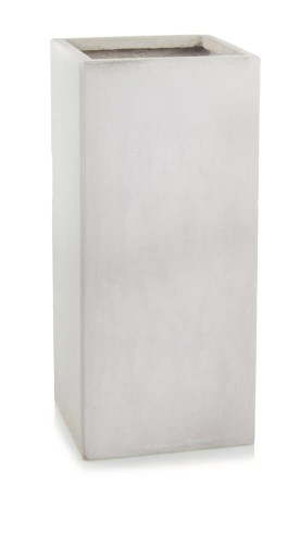  Donica z włókna ceramicznego , Ecolite, 88.060.50, kolor szary (naturalny beton)