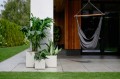  Donica z włókna ceramicznego , Ecolite, 88.061.50, kolor szary (naturalny beton) - 3