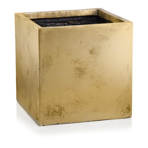  Donica z włókna ceramicznego , Ecolite, 88.058.31, kolor złoty