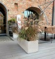  Donica z włókna ceramicznego , Ecolite, 88.062.80, kolor szary (naturalny beton) - 4