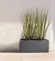 Donica z włókna ceramicznego , Ecolite, 88.069.60, kolor szary ciemny - 3