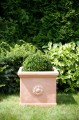  Donica z ceramiki nieszkliwionej , Tuscan, 75.205.31, kolor pomarańczowy (terakota) - 2