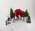  Figurka z ceramiki szkliwionej , Moon, 02.566.15, kolor srebrny (lustrzany) - 3