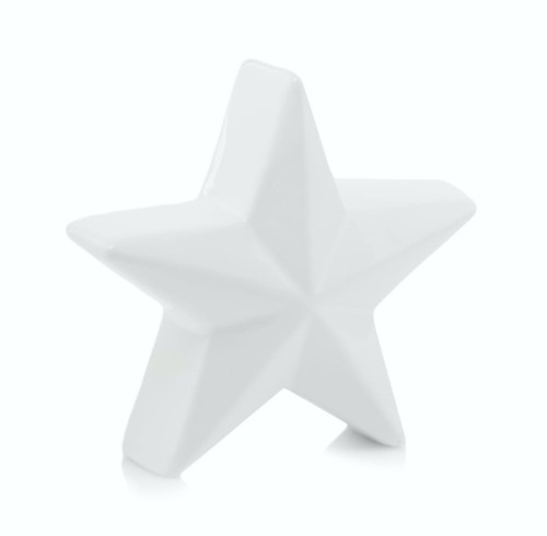  Figurka z ceramiki szkliwionej , Christmas, 02.684.08, kolor biały
