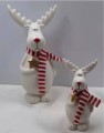 Figurka z ceramiki szkliwionej , Christmas, 38.032.14, kolor biały - 4