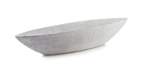  Osłonka doniczkowa z ceramiki nieszkliwionej , Rustic, 44.002.78, kolor szary