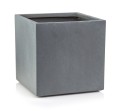  Donica z włókna ceramicznego , Ecolite, 88.068.40, kolor szary ciemny - 1
