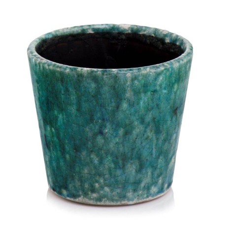   Basica emerald osłonka doniczkowa  , Domowe ogrody, 918.001.14, kolor turkus z przewagą zieleni
