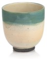   Tobicos   osłonka doniczkowa  , Domowe ogrody, 919.037.20, kolor krem z turkusową miętą - 1