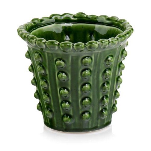   Coral verde   osłonka doniczkowa  , Domowe ogrody, 919.048.15, kolor zielony