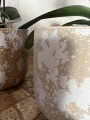   Murillo beige   osłonka doniczkowa  , Domowe ogrody, 919.053.19, kolor beż z bielą - 3