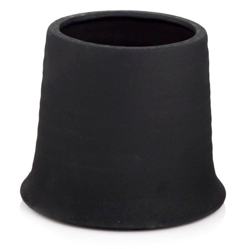   Salva negro   osłonka doniczkowa  , Domowe ogrody, 920.019.20, kolor czarny