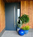  Kula z ceramiki szkliwionej , Ogrodowe szkliwione, 77.002.50, kolor kobaltowy - 4