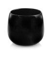  Osłonka doniczkowa ceramiczna 15cm-13h , Piano, 08.102.15, kolor czarny - 1