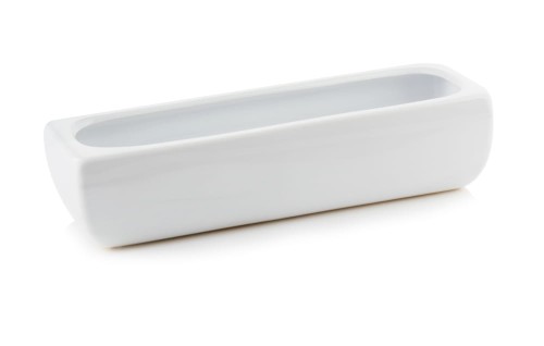  Osłonka doniczkowa ceramiczna 32x12cm-7h , Piano, 31.029.32, kolor biały