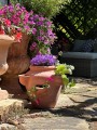  Donica ceramiczna 40cm-35h , Tuscan, 75.214.40, kolor pomarańczowy (terakota) - 3