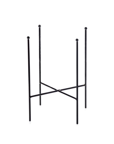  Stojak metalowy 15cm-19h , Stojaki, 05.186.19, kolor czarny