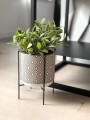  Stojak metalowy 15cm-19h , Stojaki, 05.186.19, kolor czarny - 3