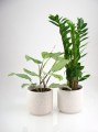 Donica ceramiczna 14cm-13h , Barcelona, 05.257.14, kolor biały - 3