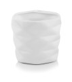  Donica ceramiczna 15cm-13h , Barcelona, 39.048.15, kolor biały - 1