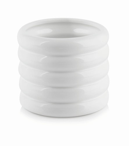  Donica ceramiczna 15cm-13h , Barcelona, 05.180.15, kolor biały