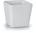  Donica ceramiczna 9cm-10h , Barcelona, 37.022.09, kolor biały - 1