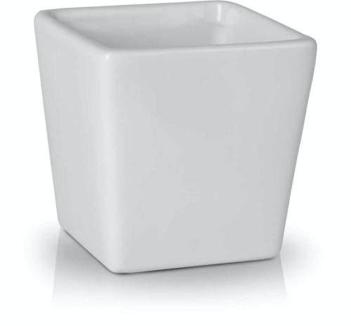  Donica ceramiczna 9cm-10h , Barcelona, 37.022.09, kolor biały