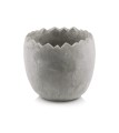  Donica ceramiczna 14cm-14h , Easter, 05.164.14, kolor szary (naturalny beton) - 1