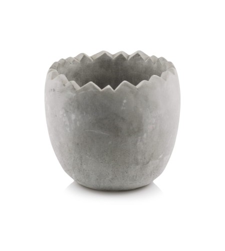  Donica ceramiczna 14cm-14h , Easter, 05.164.14, kolor szary (naturalny beton)