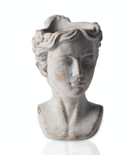  Donica ceramiczna 17x16cm-24h , Rustic, 46.016.17, kolor brązowy