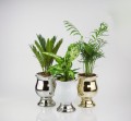  Donica ceramiczna 15cm-21h , Moon, 31.114.21, kolor srebrny (lustrzany) - 4
