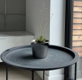  Donica ceramiczna 12cm-10h , Moon, 31.094.12, kolor srebrny (lustrzany) - 5