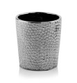  Donica ceramiczna 13cm-14h , Moon, 48.030.13, kolor srebrny (lustrzany) - 1