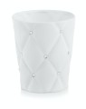  Donica ceramiczna 14cm-15h , Moon, 02.692.14, kolor biały - 1