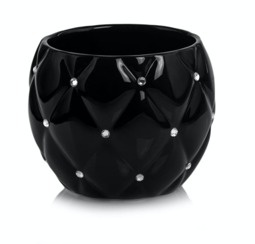  Donica ceramiczna 16cm-13h , Moon, 02.695.16, kolor czarny