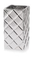  Wazon ceramiczny 14cm-26h , Moon, 02.710.26, kolor srebrny (lustrzany) - 1