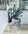  Wazon ceramiczny 14cm-26h , Moon, 02.710.26, kolor srebrny (lustrzany) - 2