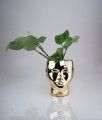  Donica ceramiczna 15x13cm-20h , Moon, 04.098.20, kolor złoty (lustrzany) - 6