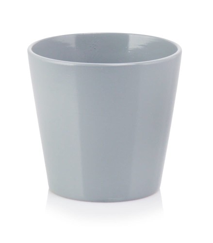  Donica ceramiczna , Basic, 71.054.14, kolor szary