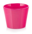  Donica ceramiczna 12cm-10h , Basic, 71.009.13, kolor różowy - 1