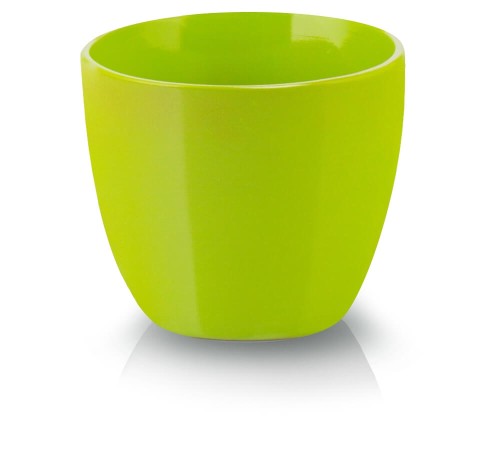  Donica ceramiczna 7cm-6h , Basic, 71.022.07, kolor zielony