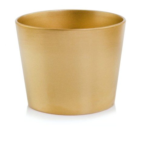  Donica ceramiczna 12cm-10h , Basic, 71.030.13, kolor złoty